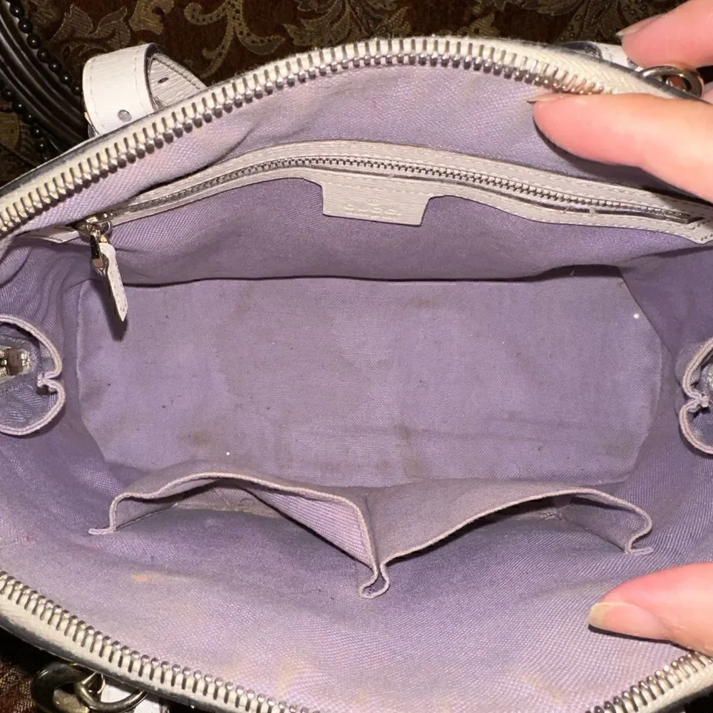 Gucci floral Dome tote with shoulder strap